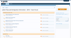 Desktop Screenshot of forum.y-axis.com
